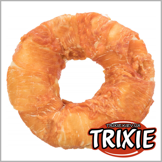 ТРИКСИ Украина - Жевательное кольцо Denta Fun-TRIXIE (курица, 11см,65гр)