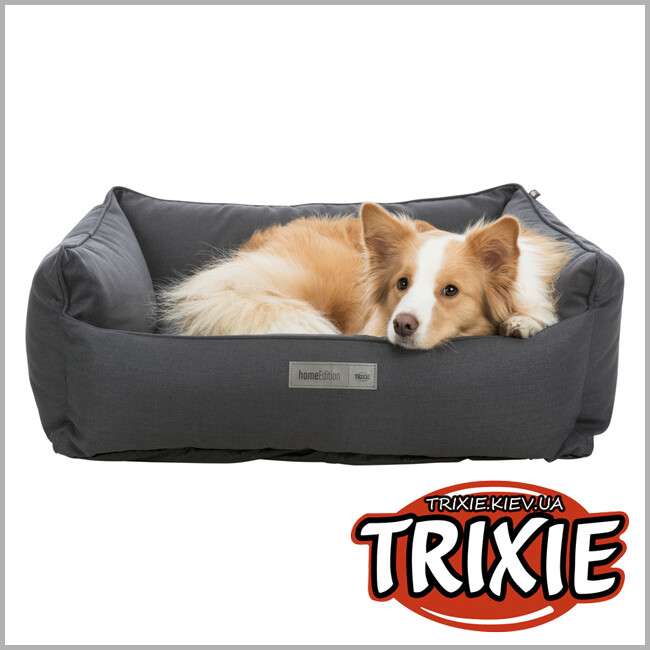 ТРИКСИ Украина - Лежак Trixie Farello Bed (черный 100*70 cm)