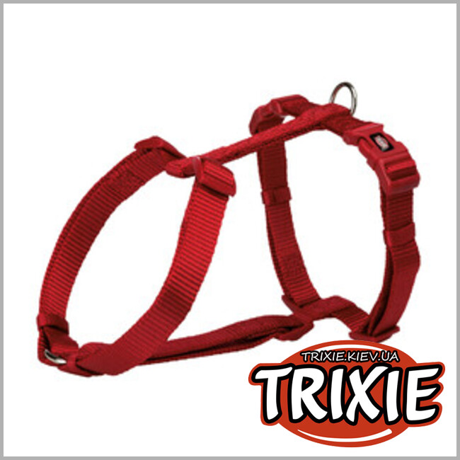 ТРІКСІ Україна - Шлей Premium-TRIXIE (40-65см/25мм, бордовий)