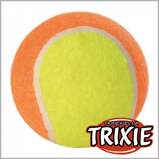 ТРИКСИ Украина - Набор теннисных мячей для собак TRIXIE (6 см, 39 шт)