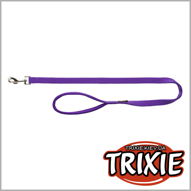 ТРІКСІ Україна - Повідець Premium-TRIXIE (XS: 1.20м/10мм, фіолет)