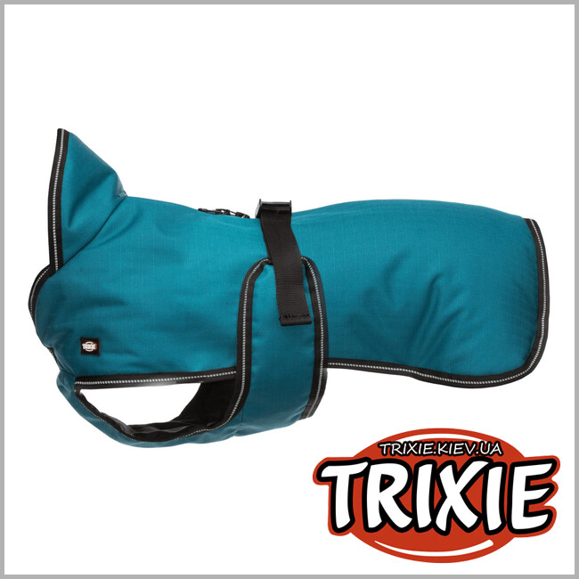 ТРИКСИ Украина - Попона TRIXIE - Bréval (XS: 30х28-48х30 см, петроль)