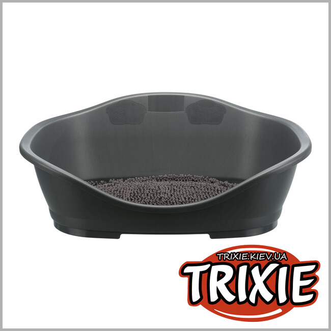 ТРИКСИ Украина - Коврик в лежак Trixie Dirt-Absorbing Mat for Sleeper 4 #38841 (72х48см,темно-серый)