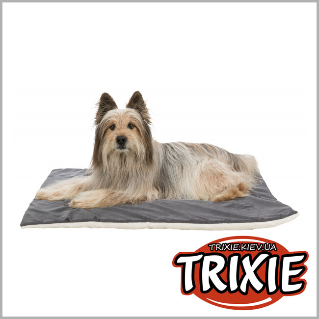 ТРИКСИ Украина - Лежак для собак Trixie - Lupo (Размер: 100 × 70см, цвет: серый/крем)