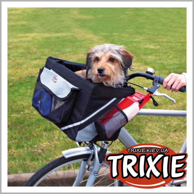 ТРИКСИ Украина - Сумка-перевозка велосипедная для собак TRIXIE