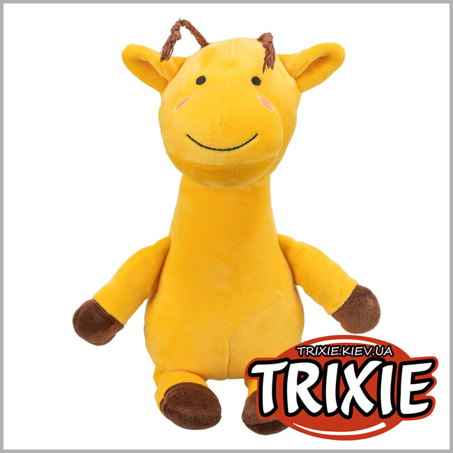 ТРИКСИ Украина - Игрушка жираф для животных Trixie 36156 (плюш), 30см