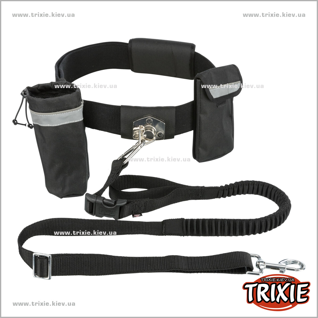 TX-1275 Ремень-поводок для собак Trixie 1275 до 40 кг Hands Free